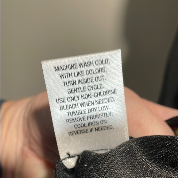 Jolie Vie Black Floral Maxi Dress V-Neck Sleeveless Medium - Picture 12 of 13